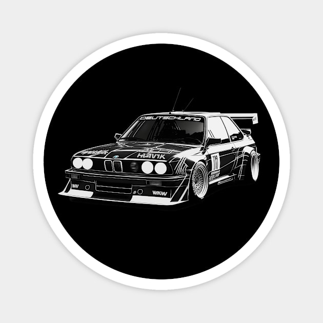 M3 Drift Car Magnet by Kid Relic